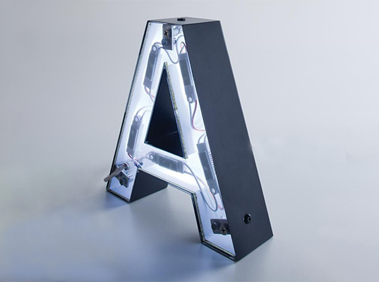 backlit metal channel letters