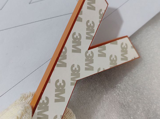 acrylic solid cut letters
